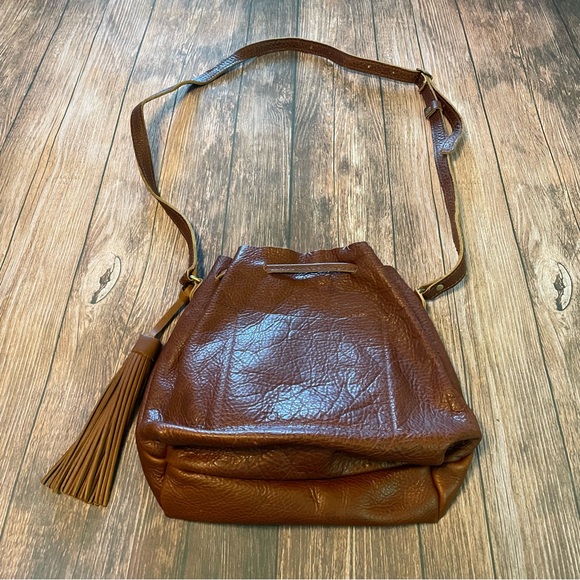 Portland Handmade Leather Goods Bucket Bag NWOT - Picture 9 of 10